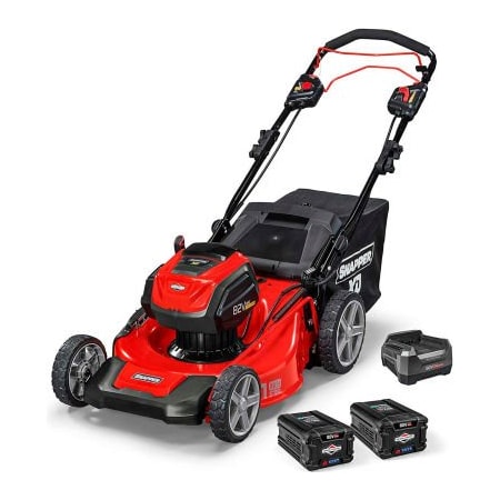 Briggs & Stratton Snapper 1687914 XD 82V 21 Self Propelled Push Lawn Mower Kit W/ Two 2.0 Ah Battery & Charger 1687914